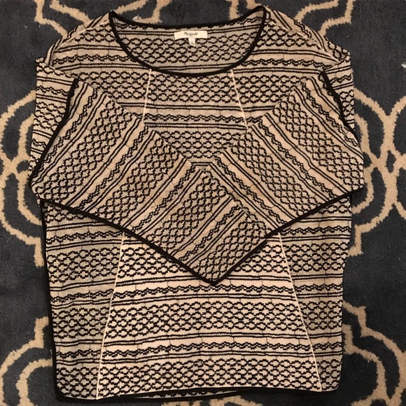 Madewell Sweaters - Madewell Geometric Sweater